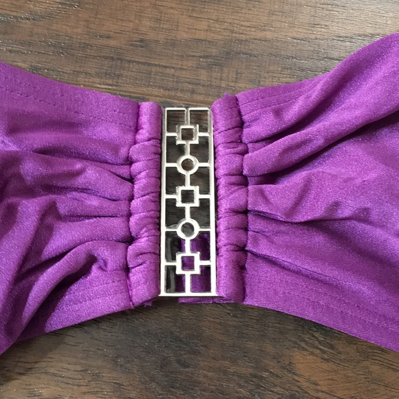 Purple Bikini with Silver Detail 🦄🦄 - Picture 6 of 7